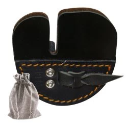 VLBB Split Finger Calf Skin Tab With ABS Spacer