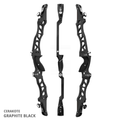 Mybo Wave XL 27" Recurve Riser 2024 -Archery Equipment Discount Store wave xl 27 graphite black 852579