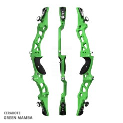 Mybo Wave XS 23" Recurve Riser 2024 -Archery Equipment Discount Store wave xs 23 green mamba 852552